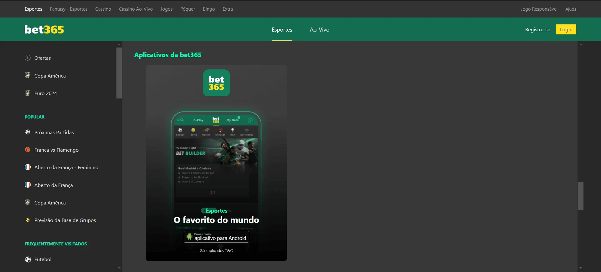 bet365 app
