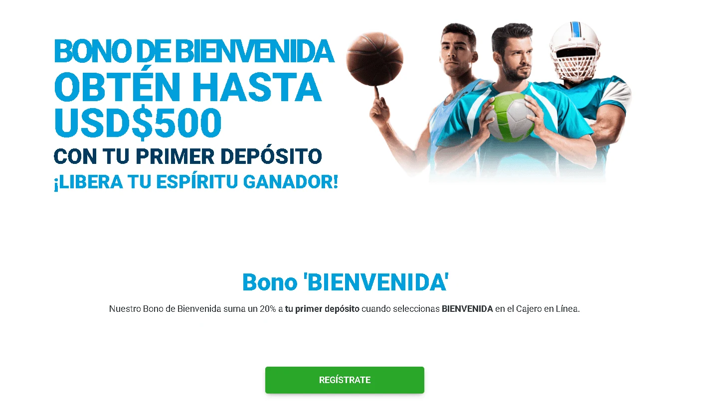 bono de bienvenida betcris