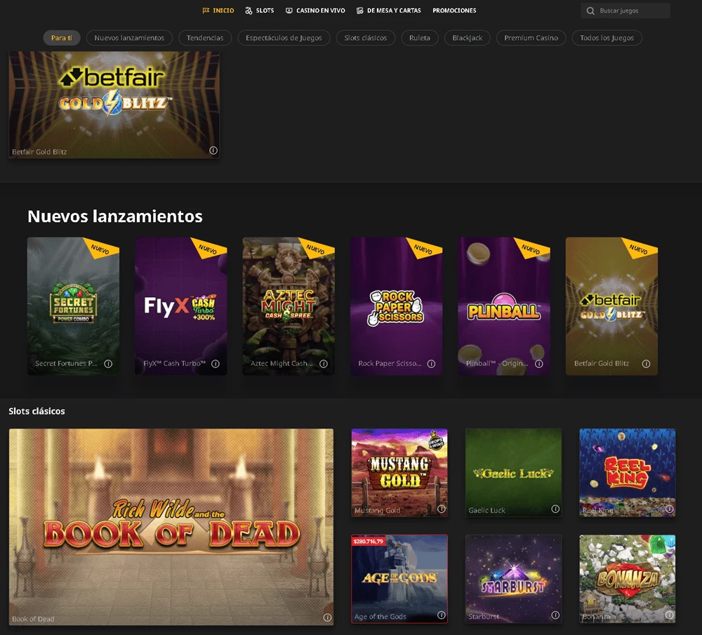Betfair Casino