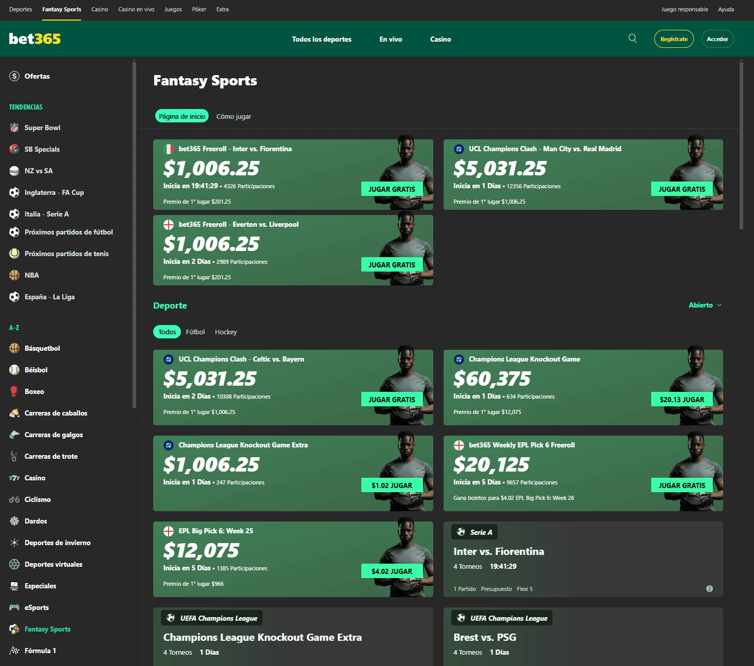 bet365 apuestas