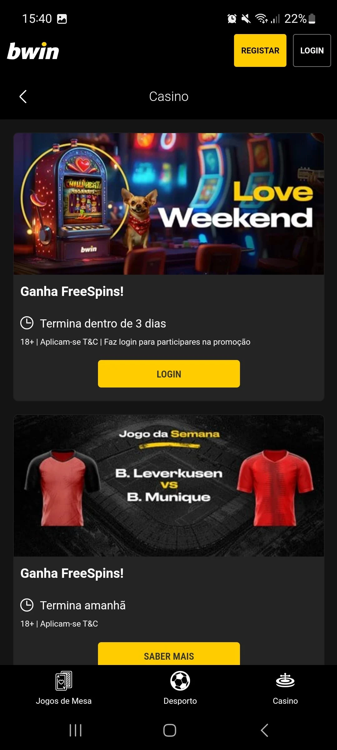 Bwin App Casino