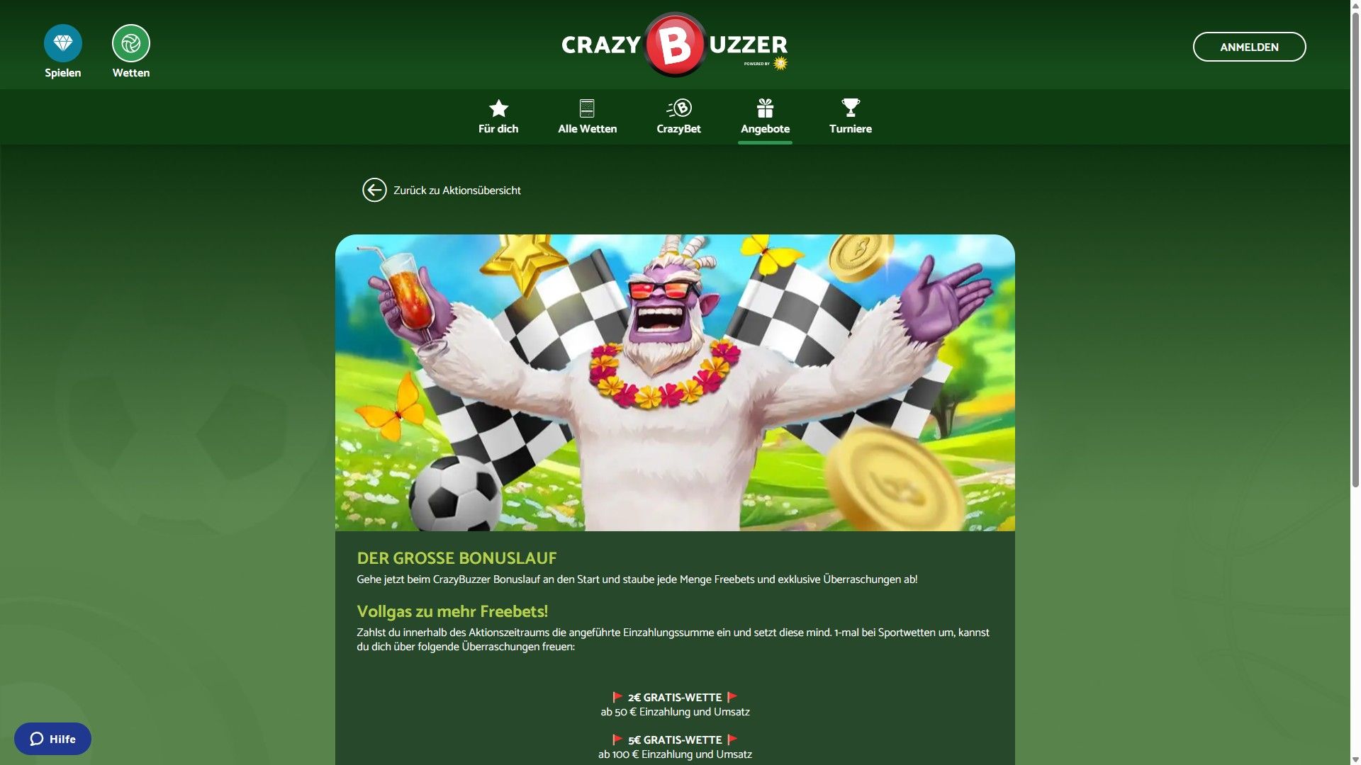 CrazyBuzzerLogin Gaming, Casino Login für Spieler aus Deutschland