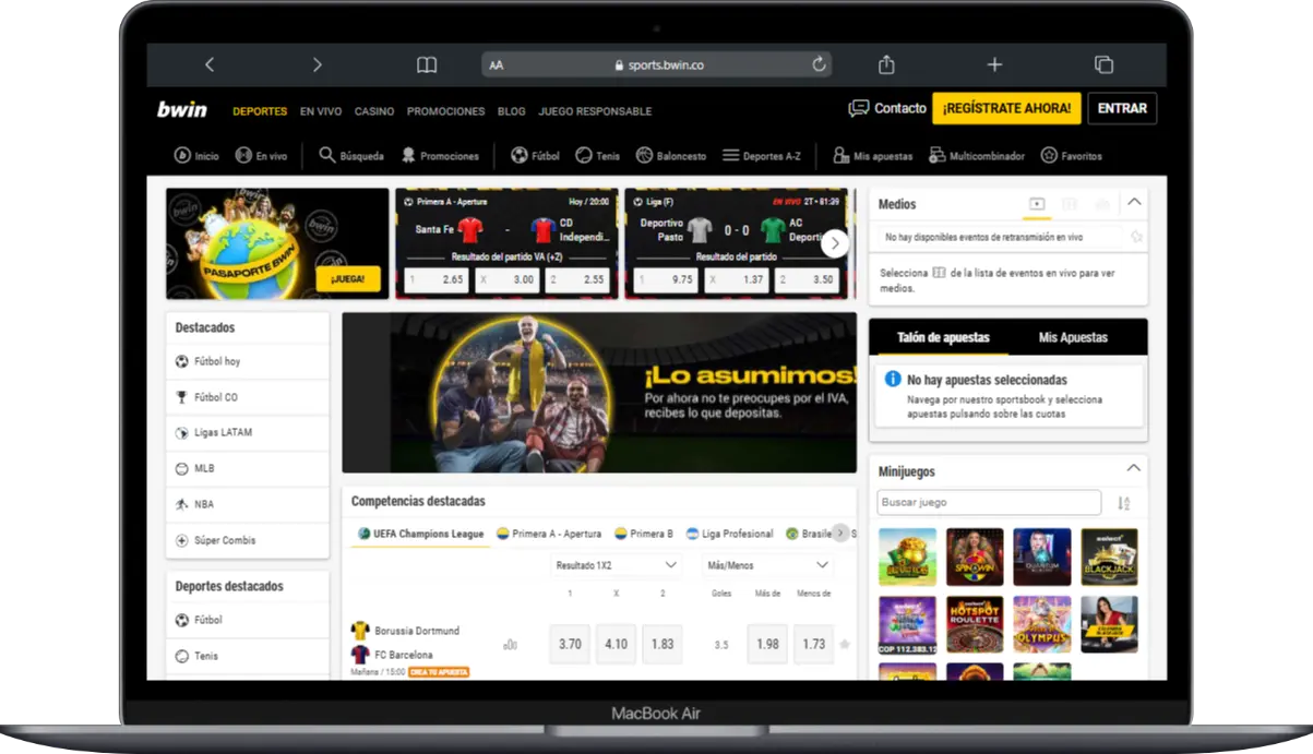 Bwin Colombia