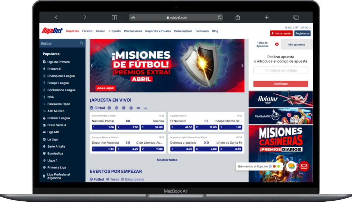 Rojabet Apuestas