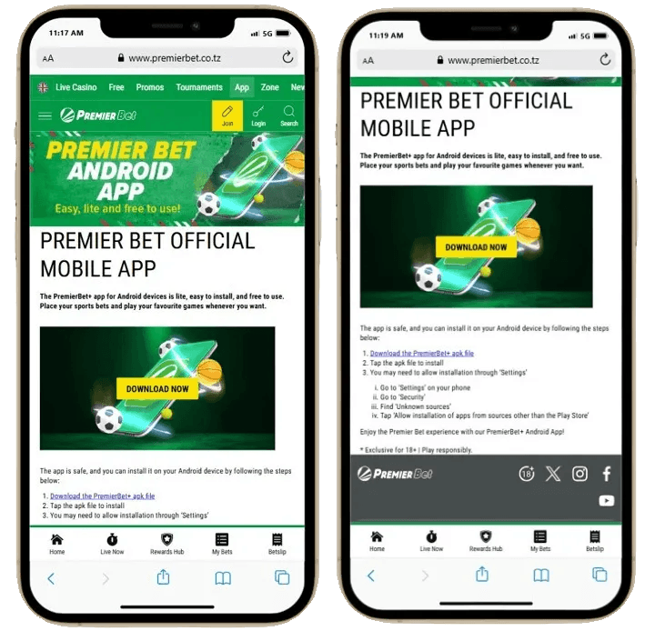 premier bet app