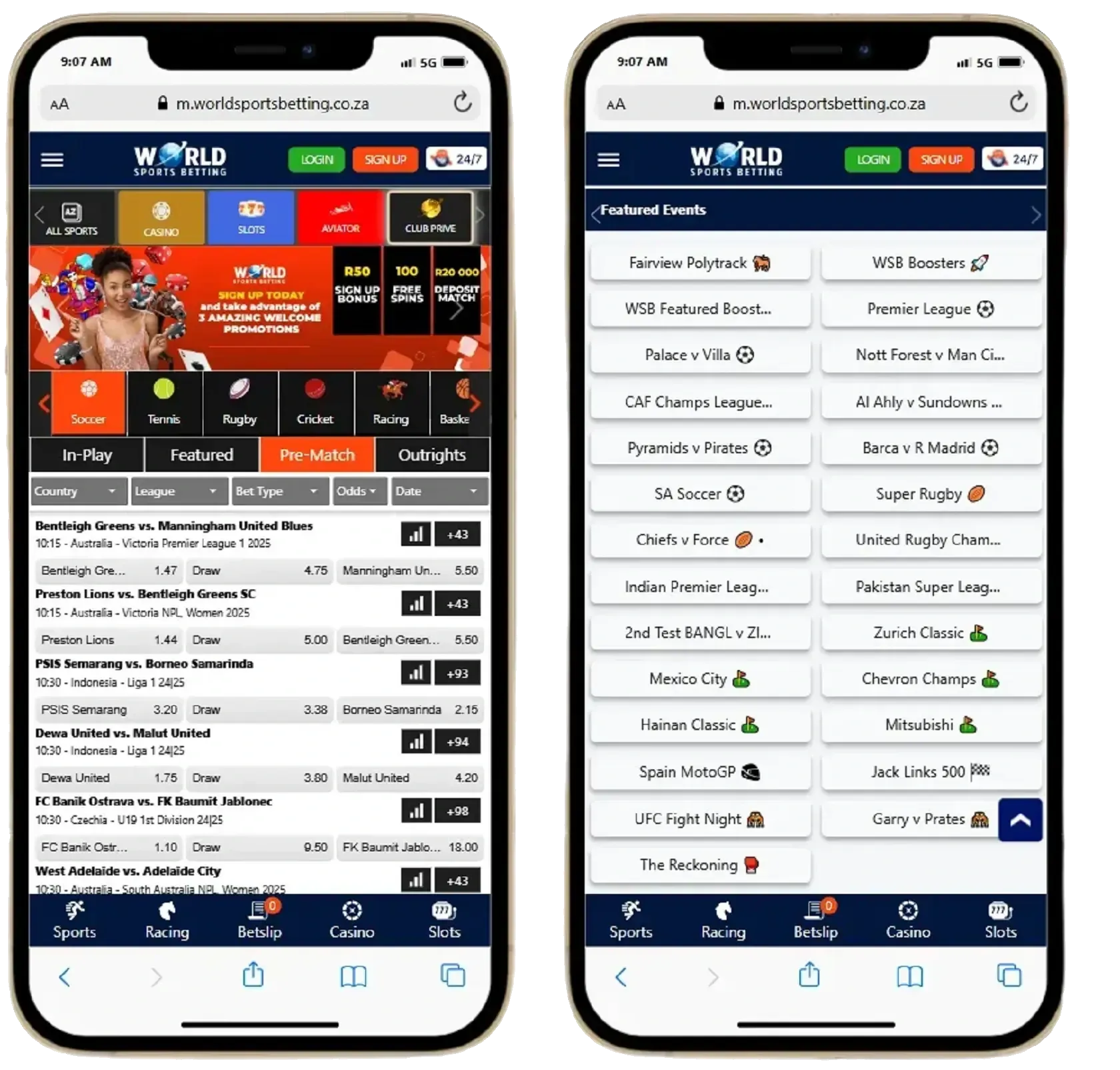 WSB User Interface