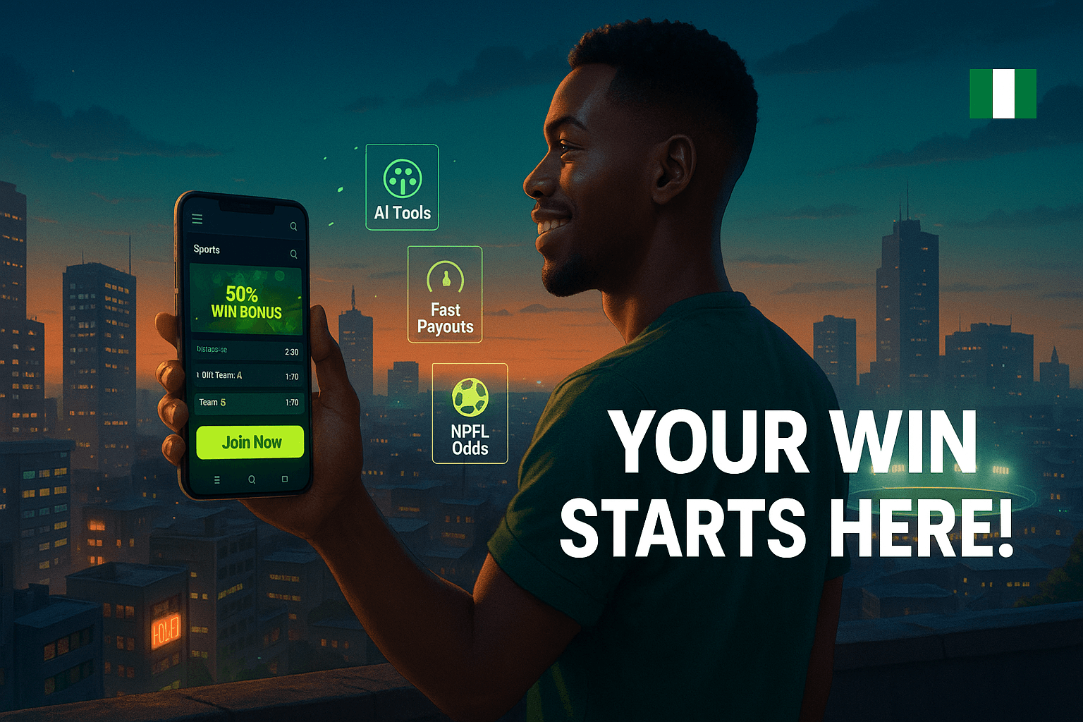 Bet Account Registration in Nigeria