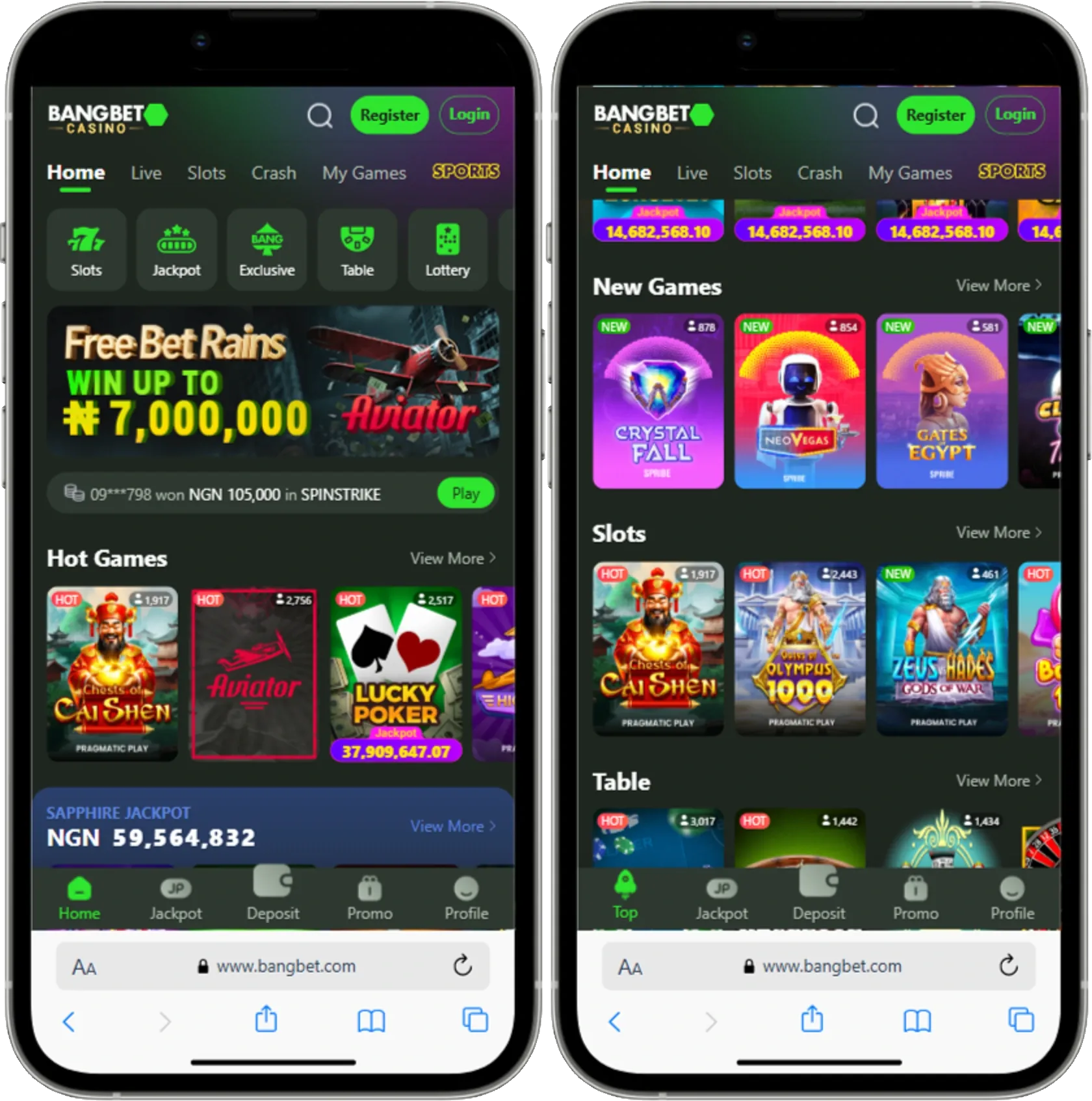 Bangbet Online Casino
