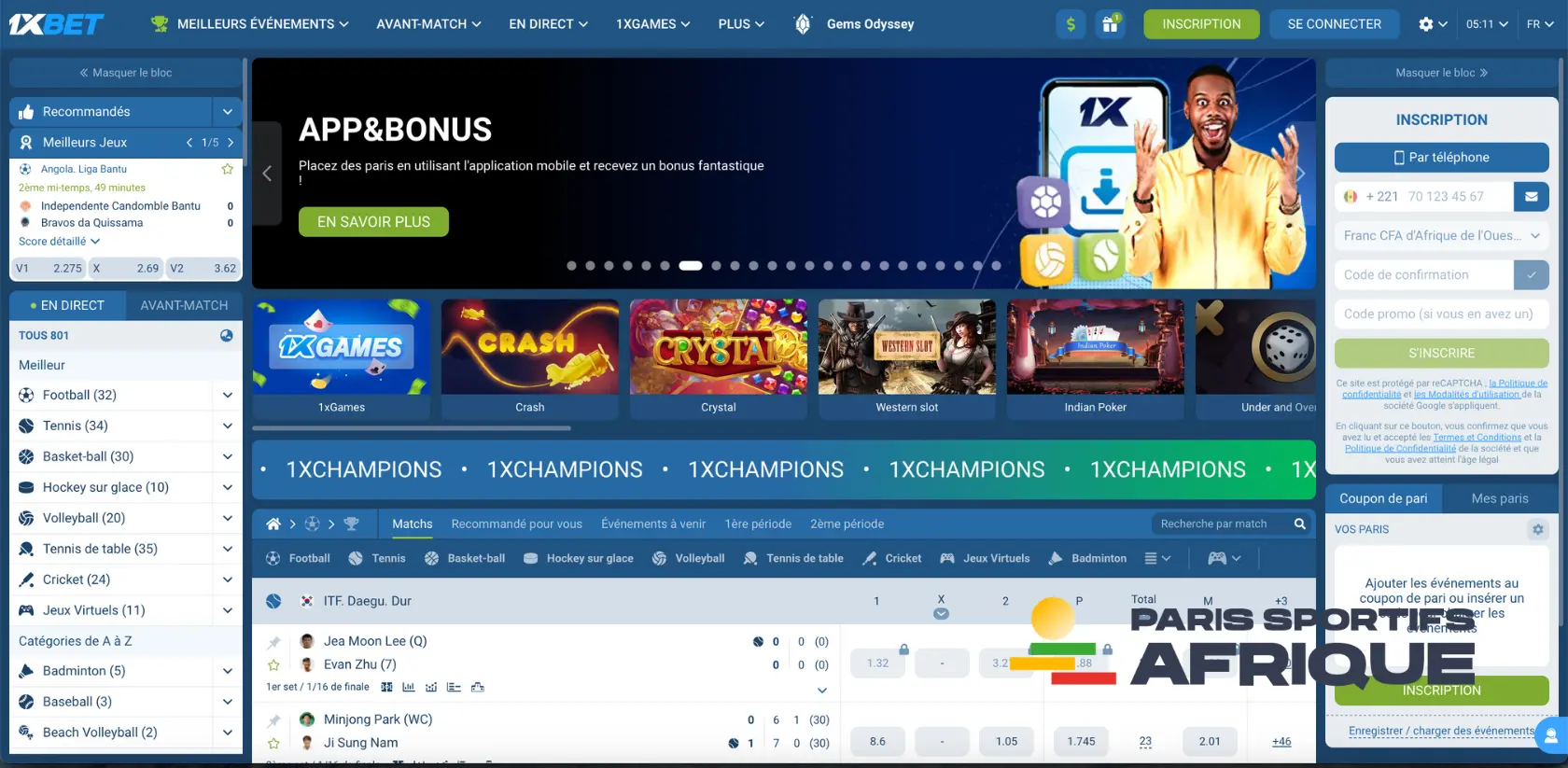 site 1xbet