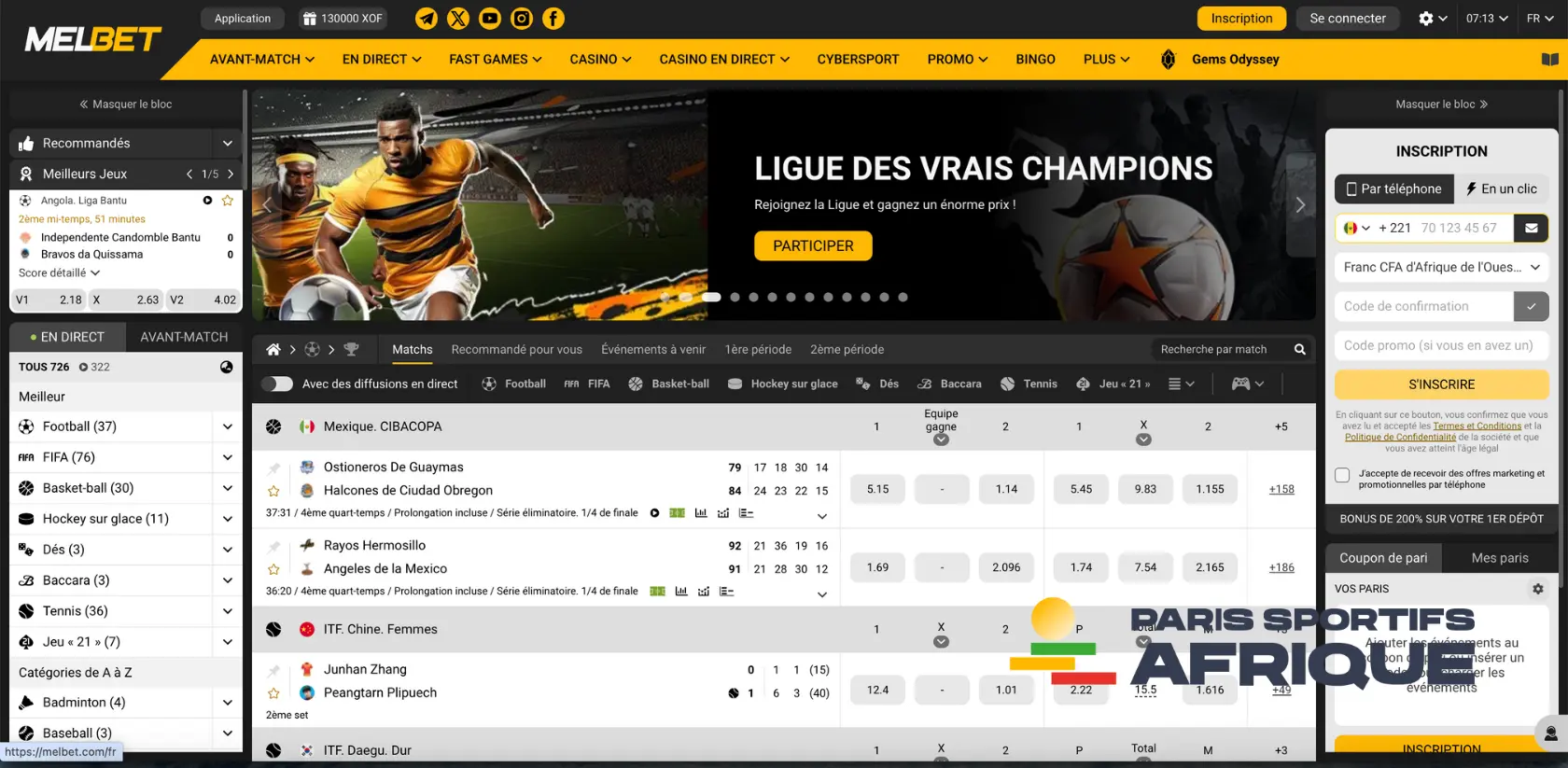 site melbet