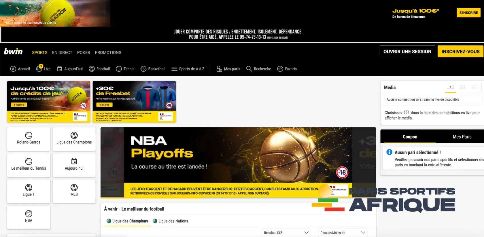 site bwin