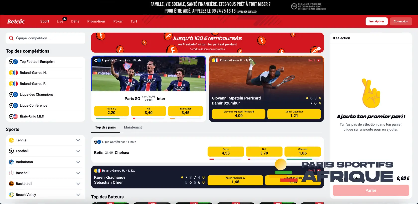site Betclic