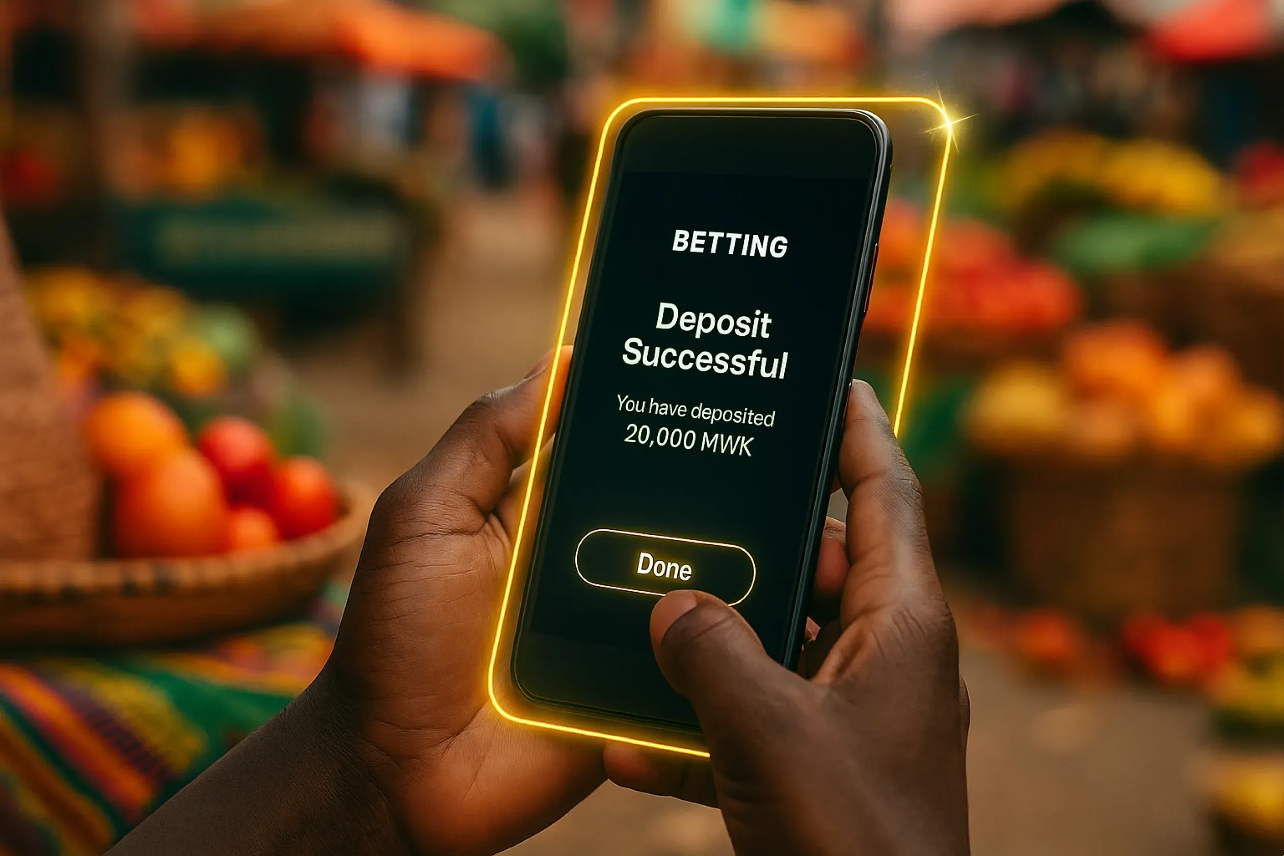 Mobile betting payment methods in Malawi