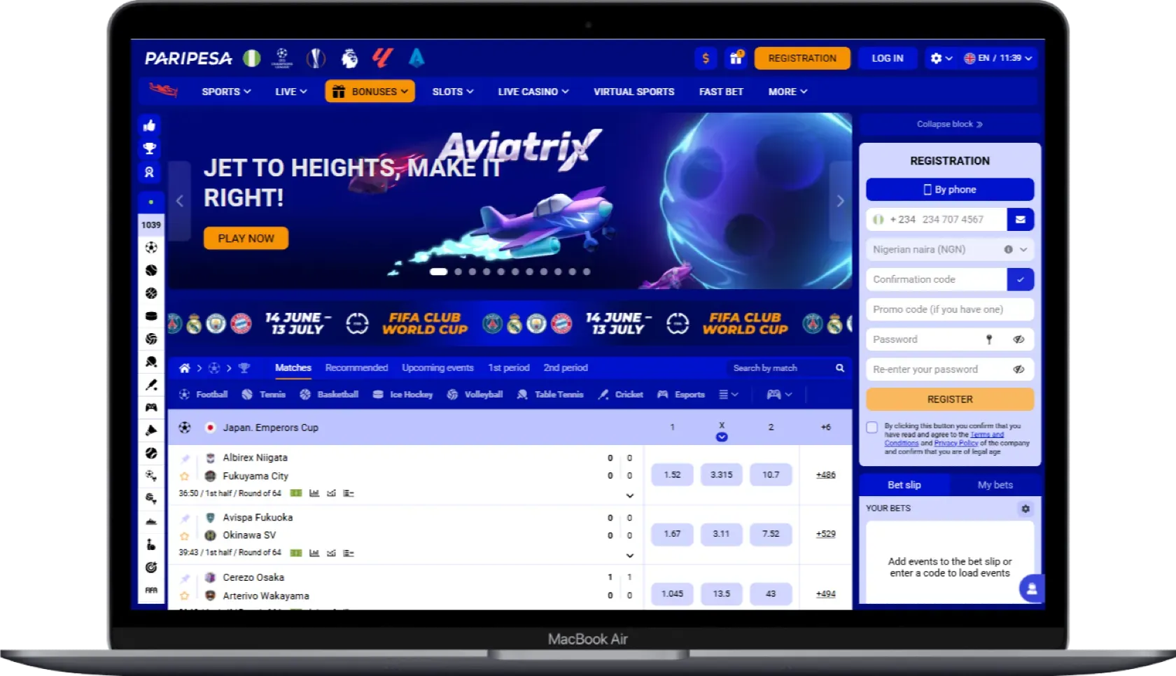 PariPesa Betting Site