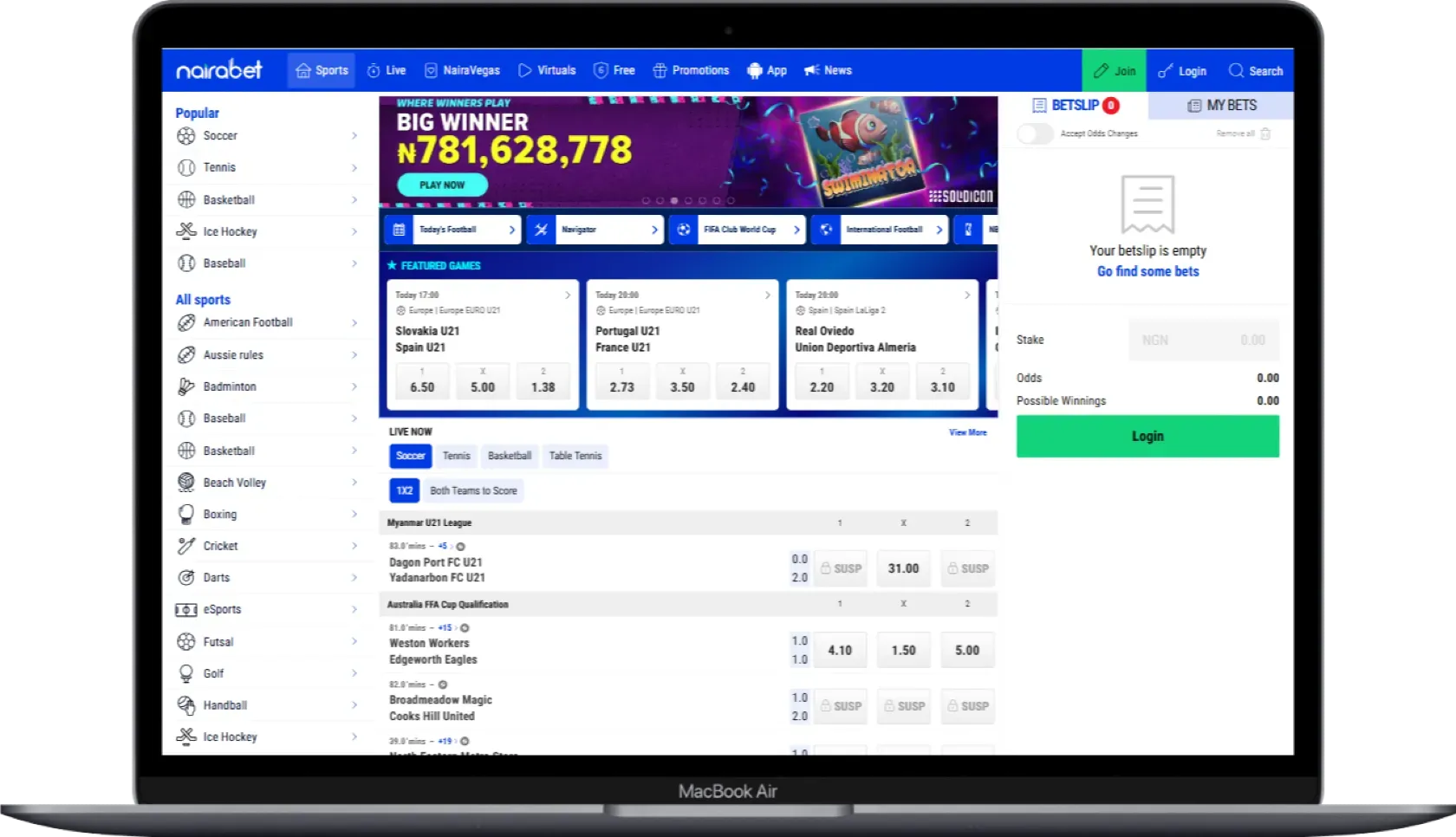 Nairabet - A Pioneer Betting Site in Nigeria
