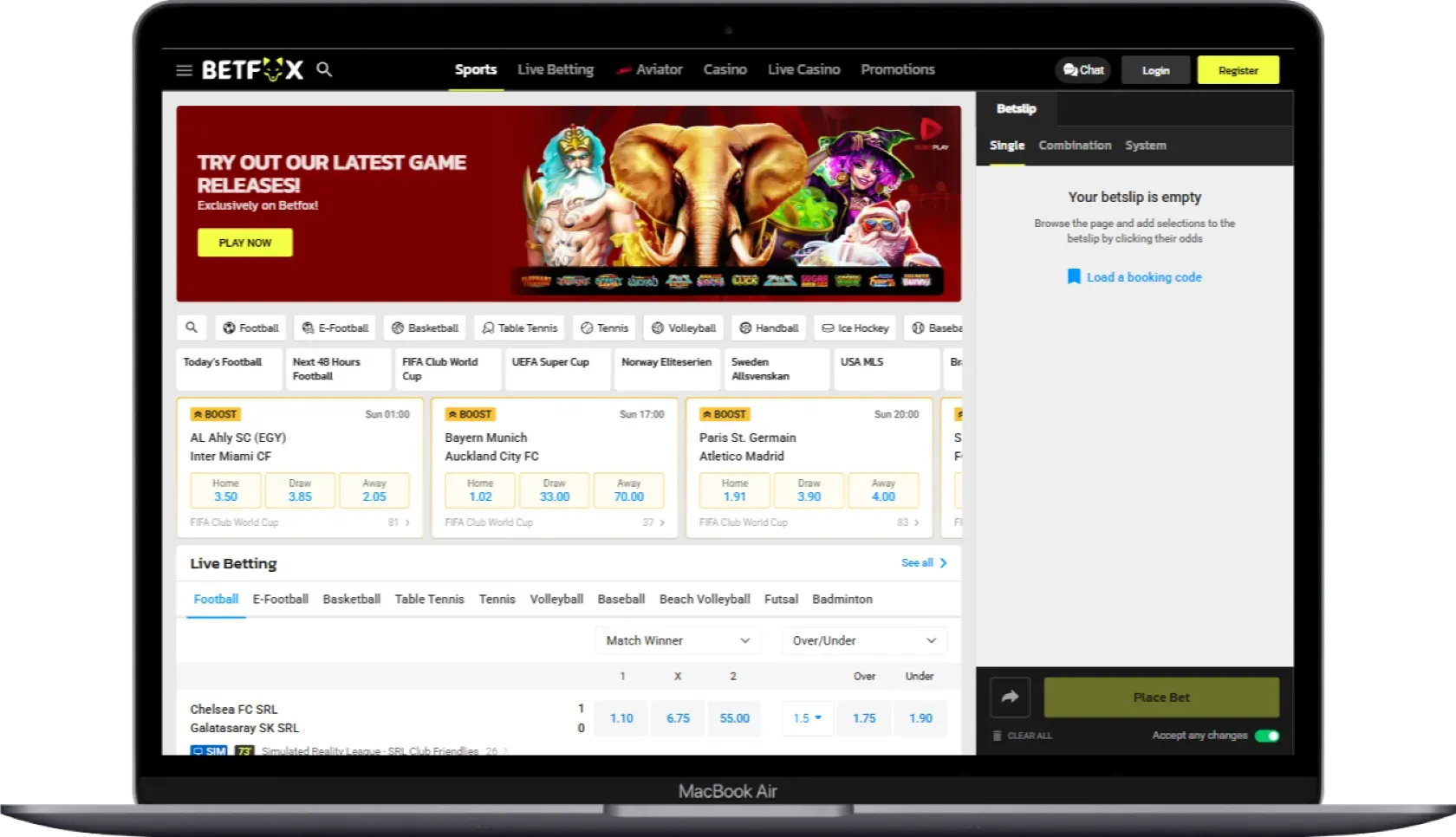 BetFox Betting site