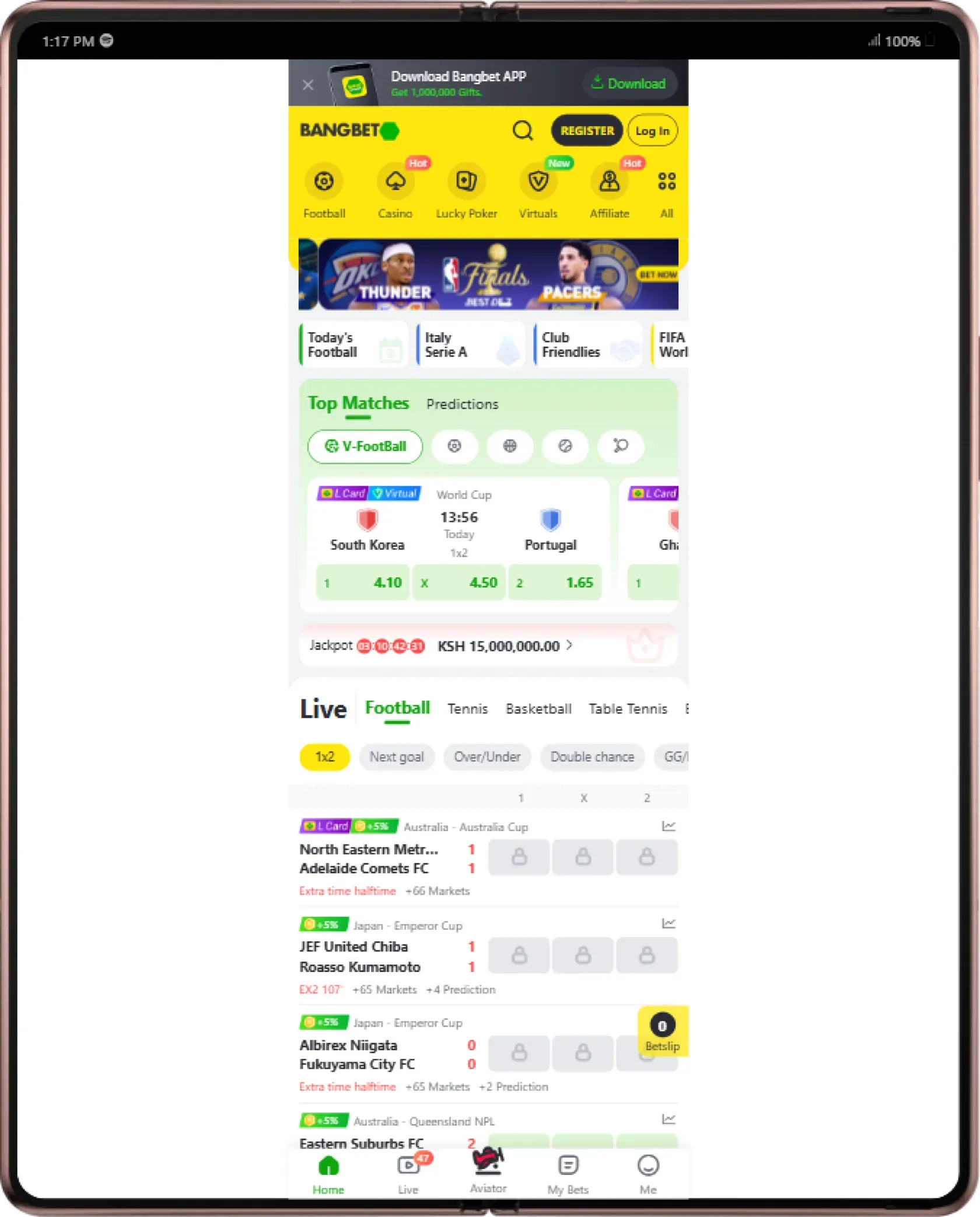 Bangbet Betting Site