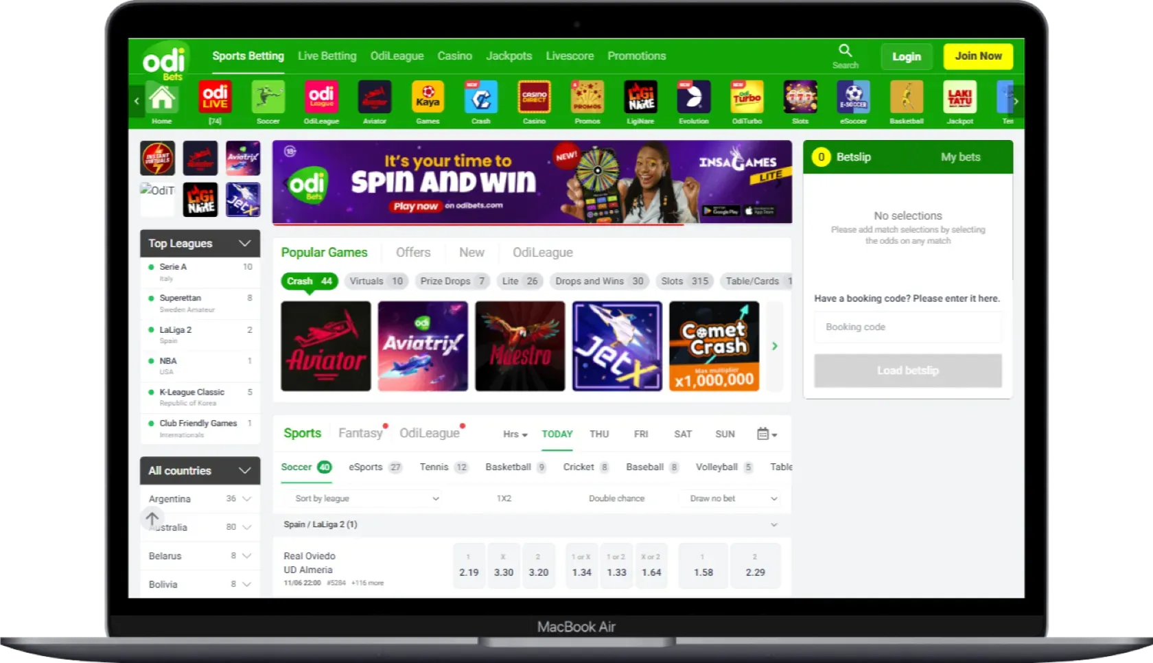 Odubets Betting Site