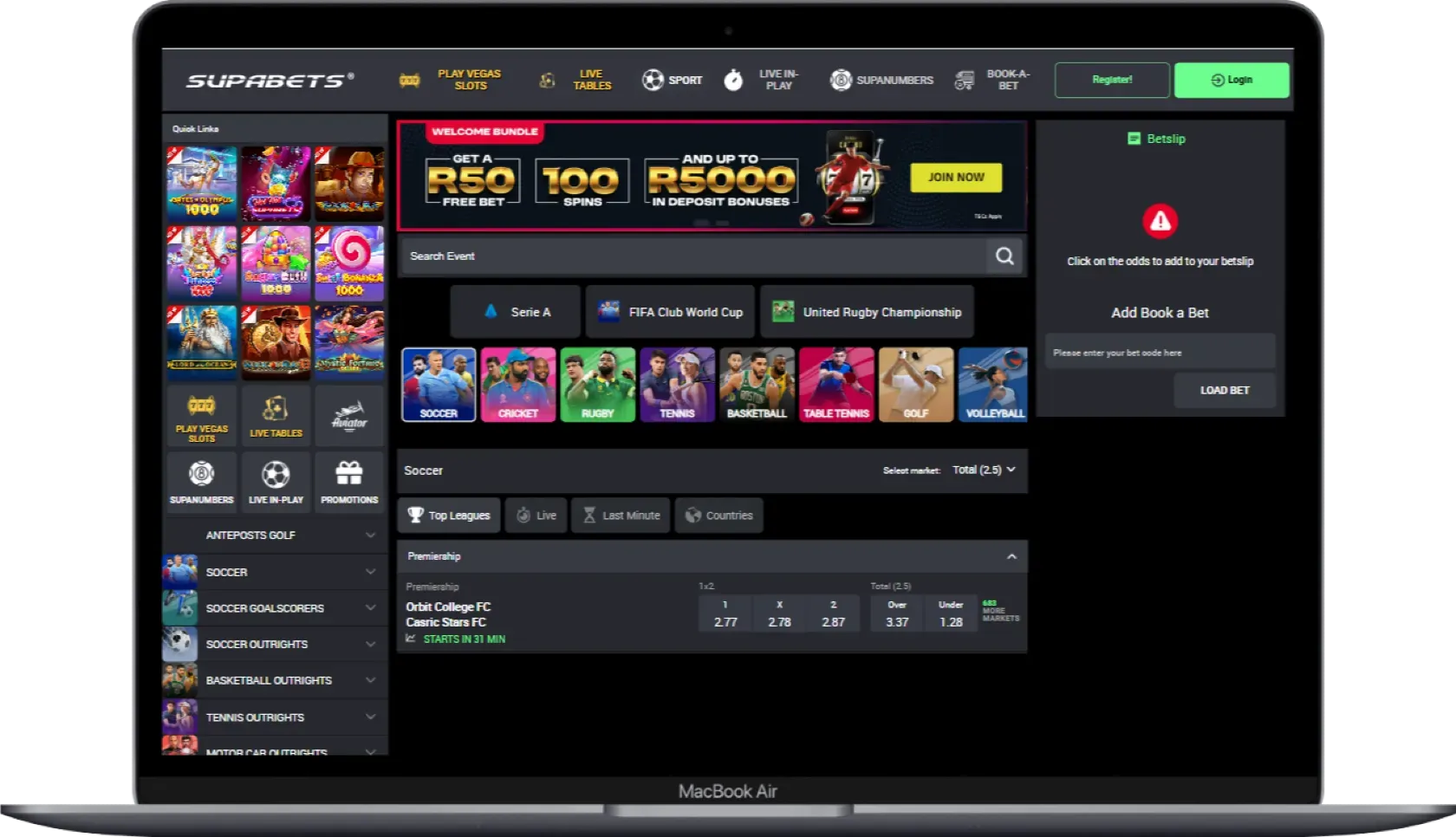 Supabets South Africa