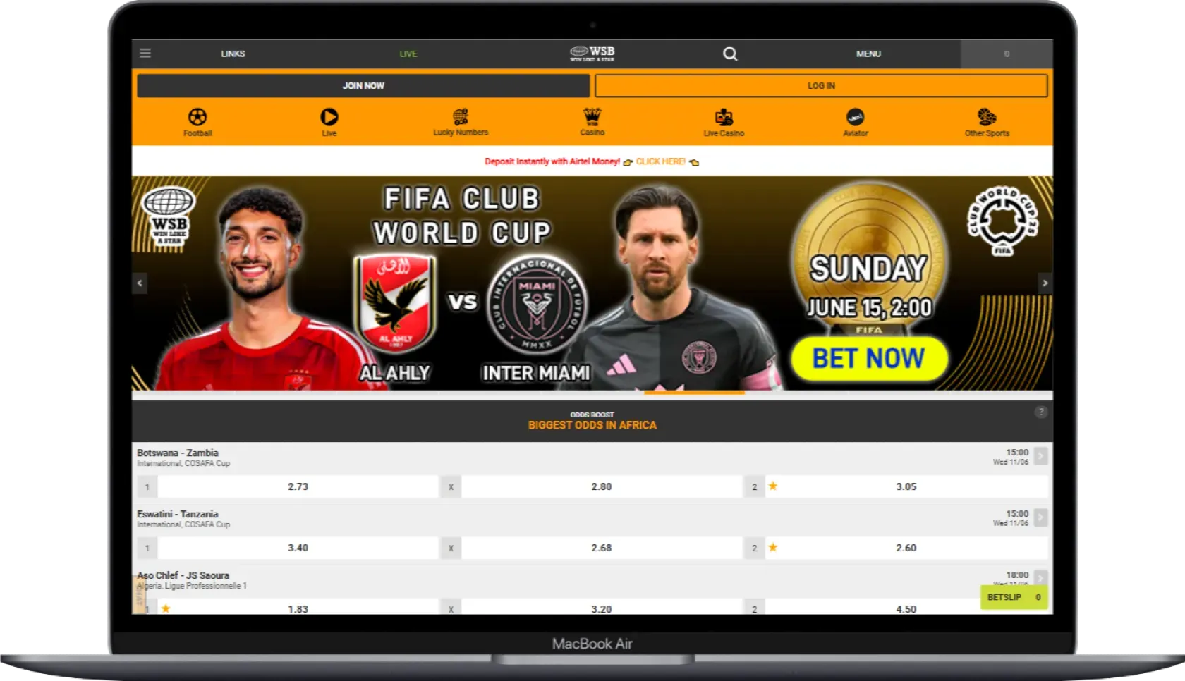 World Start Betting