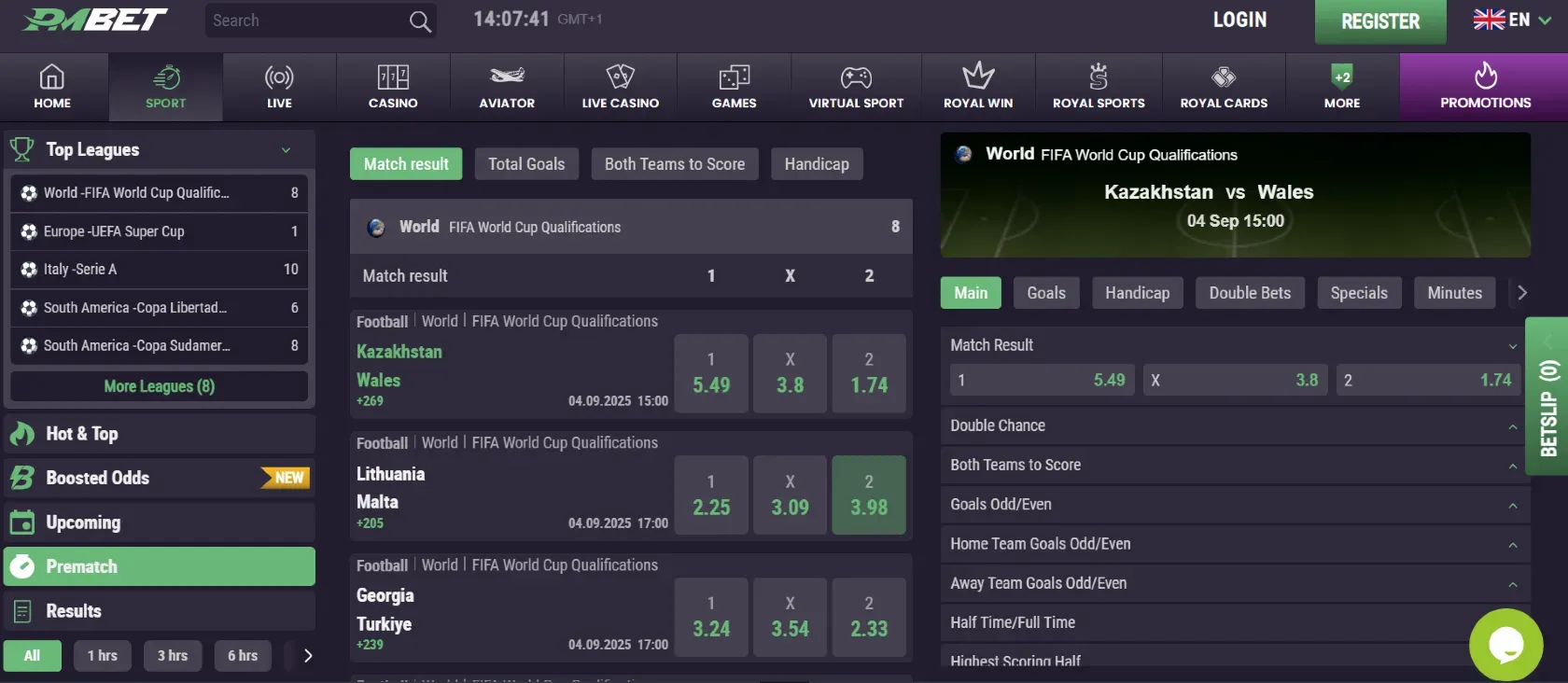 PMBet Tanzania Betting Site