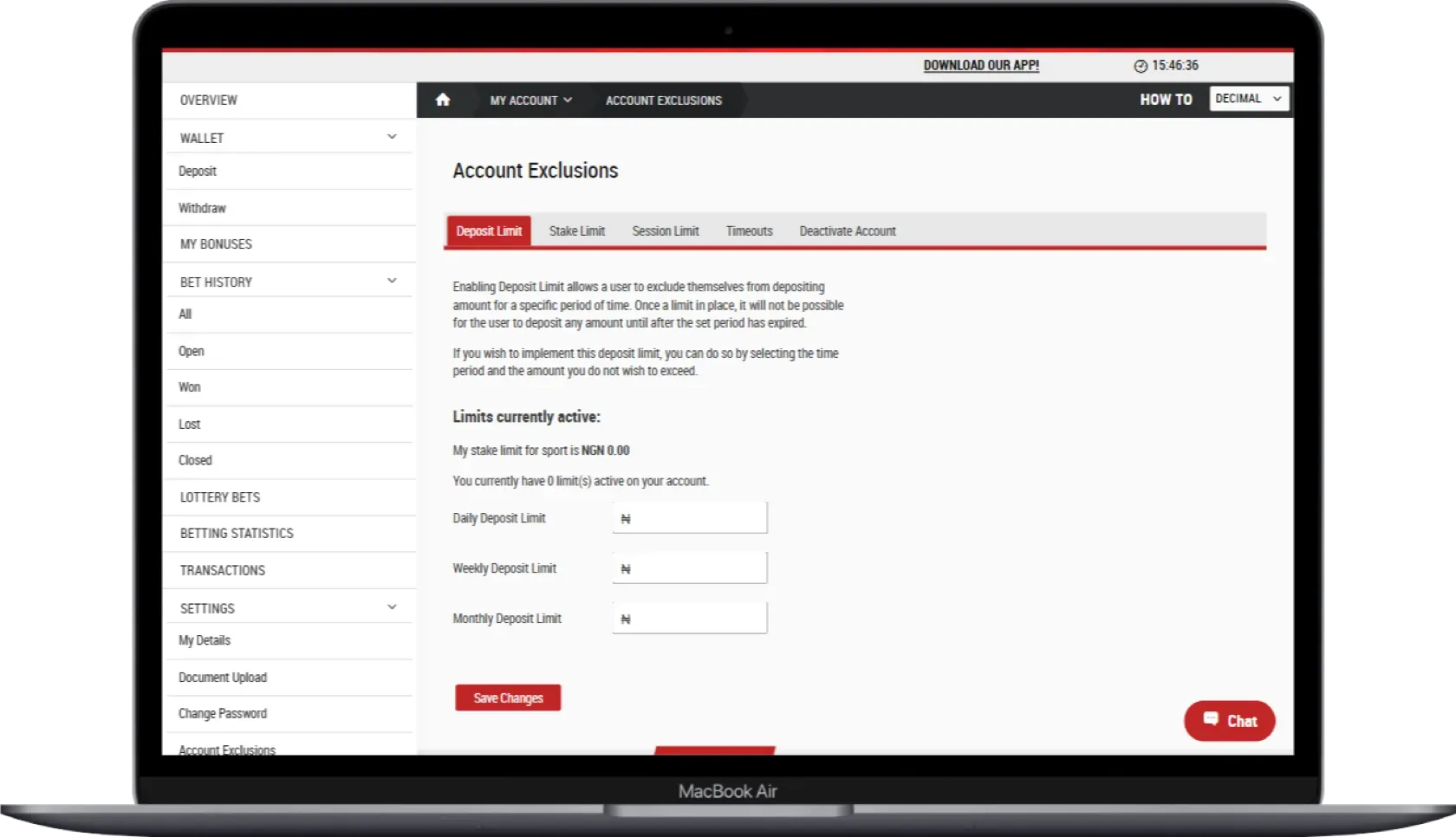 Baba Ijebu Responsible Gambling Support Tools