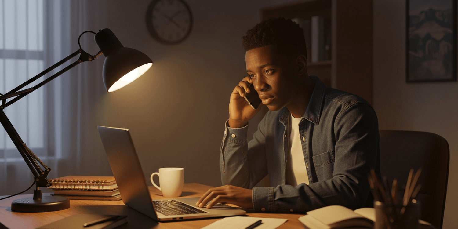 support client d'un site de paris sportifs en Afrique