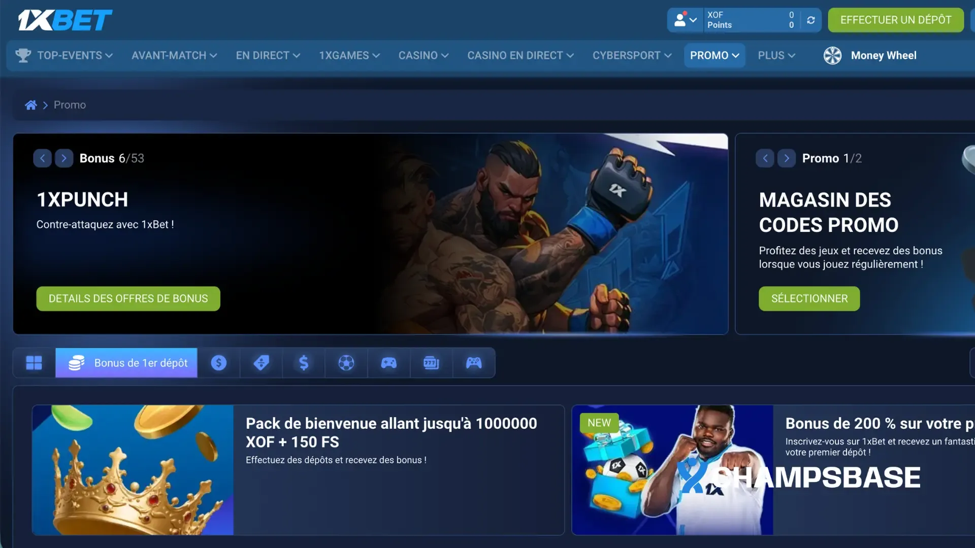 bonus 1xBet