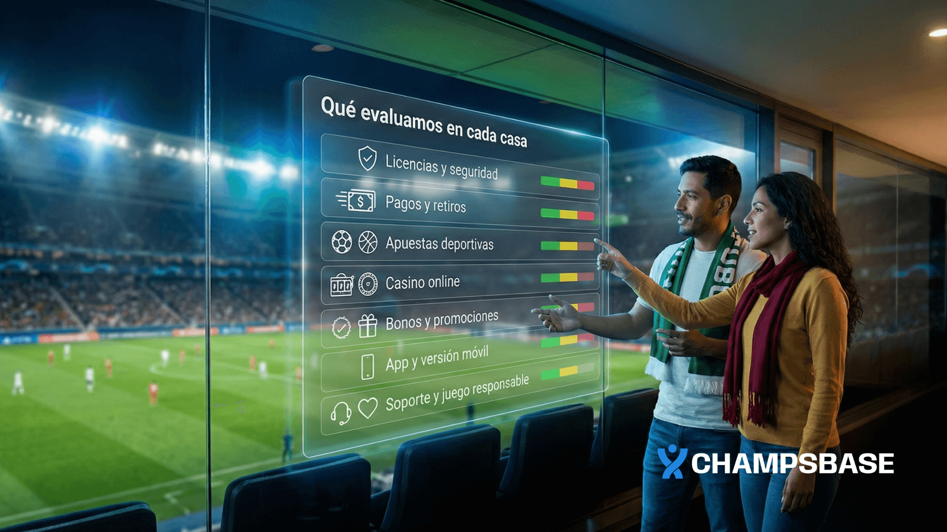 criterios de evaluacion champsbase