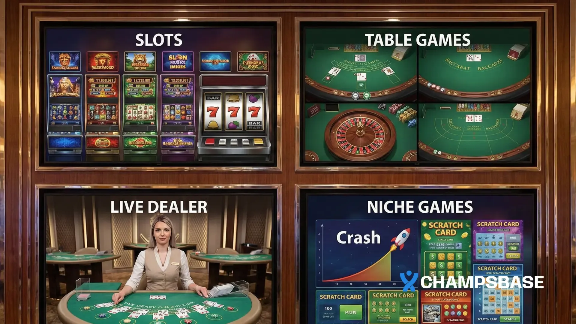 online casino game types