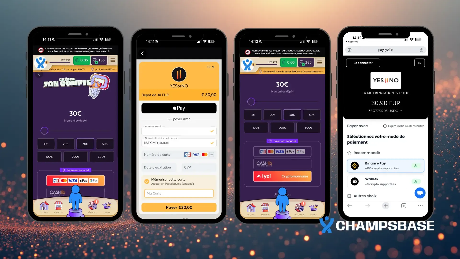 dépot argent yesorno