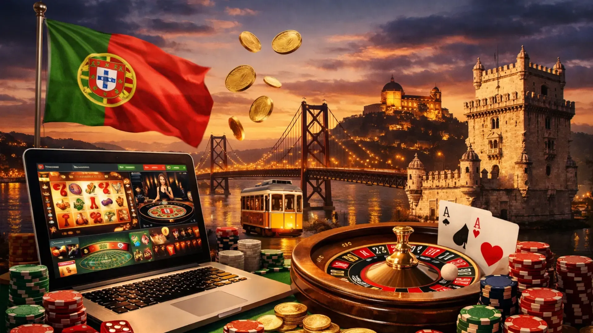 O que é um casino online