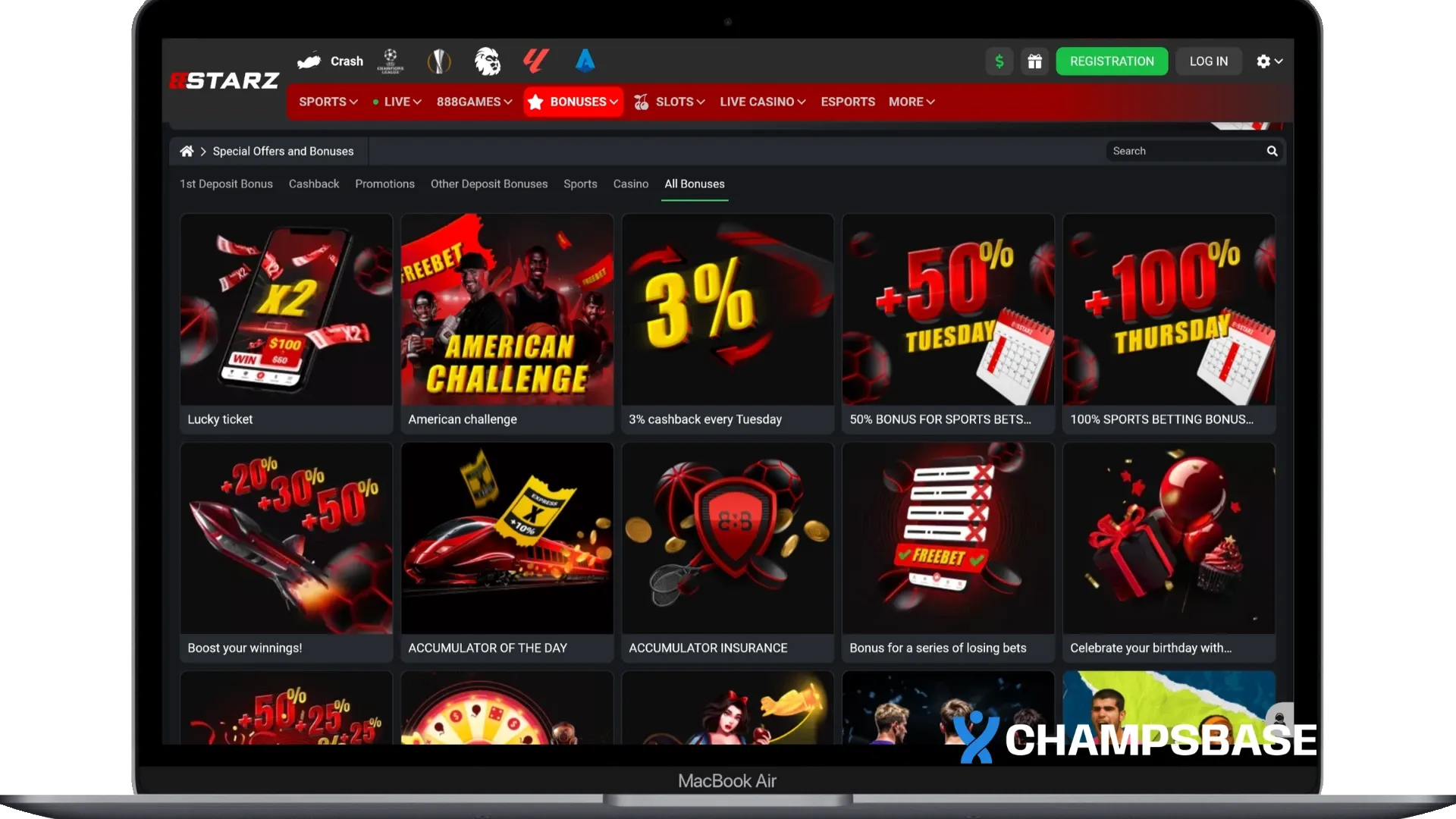 888Starz Sports Betting Bonus