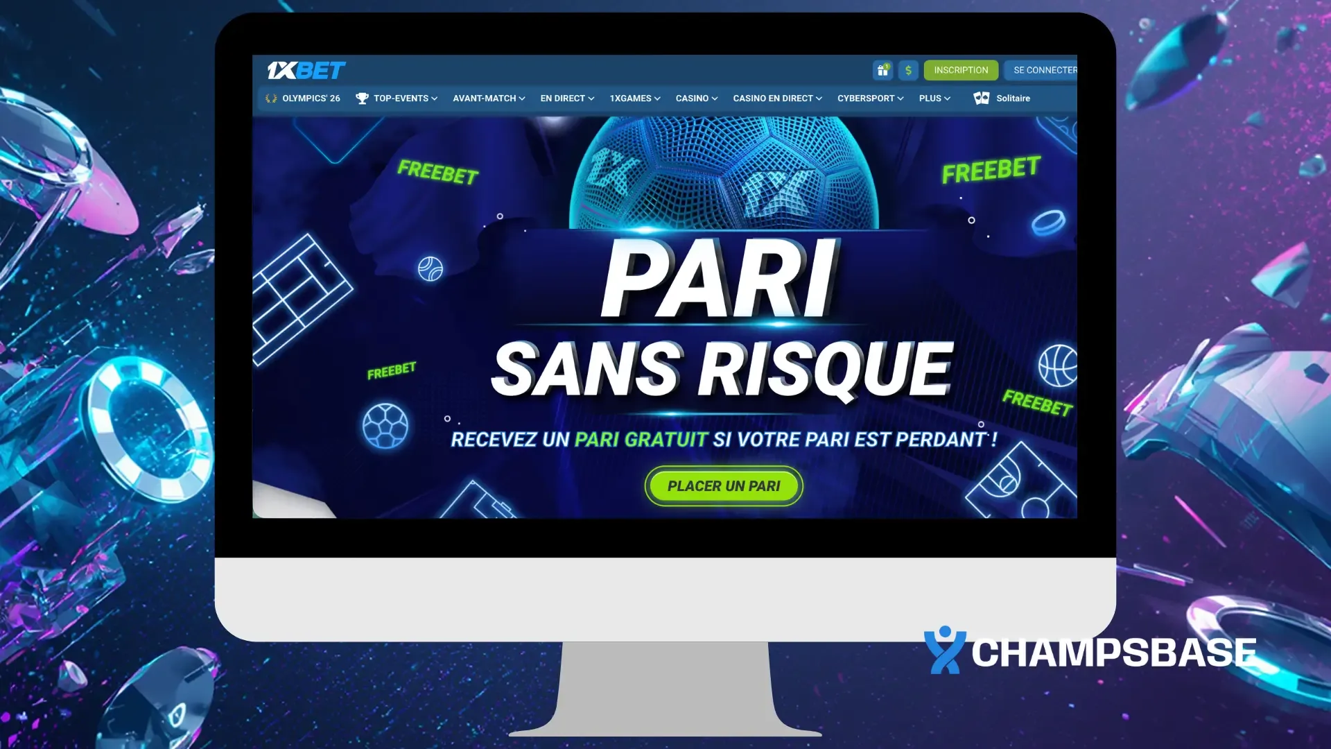 bonus sans dépôt 1xbet