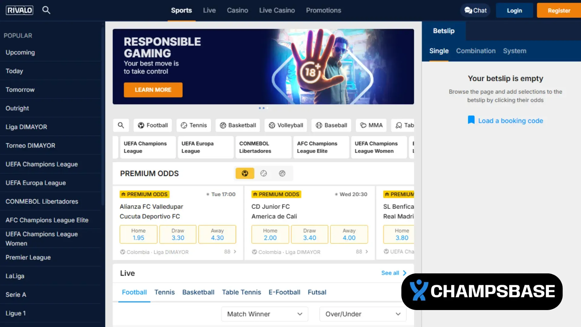 apuestas deportivas rivalo