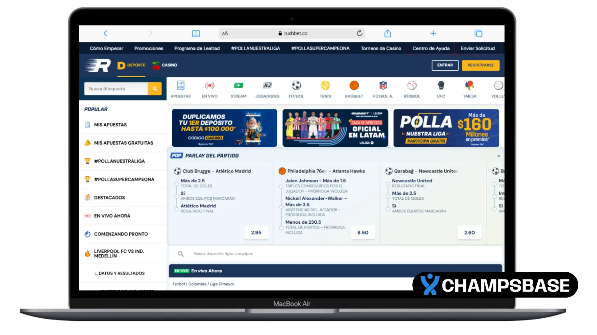 Rushbet Colombia