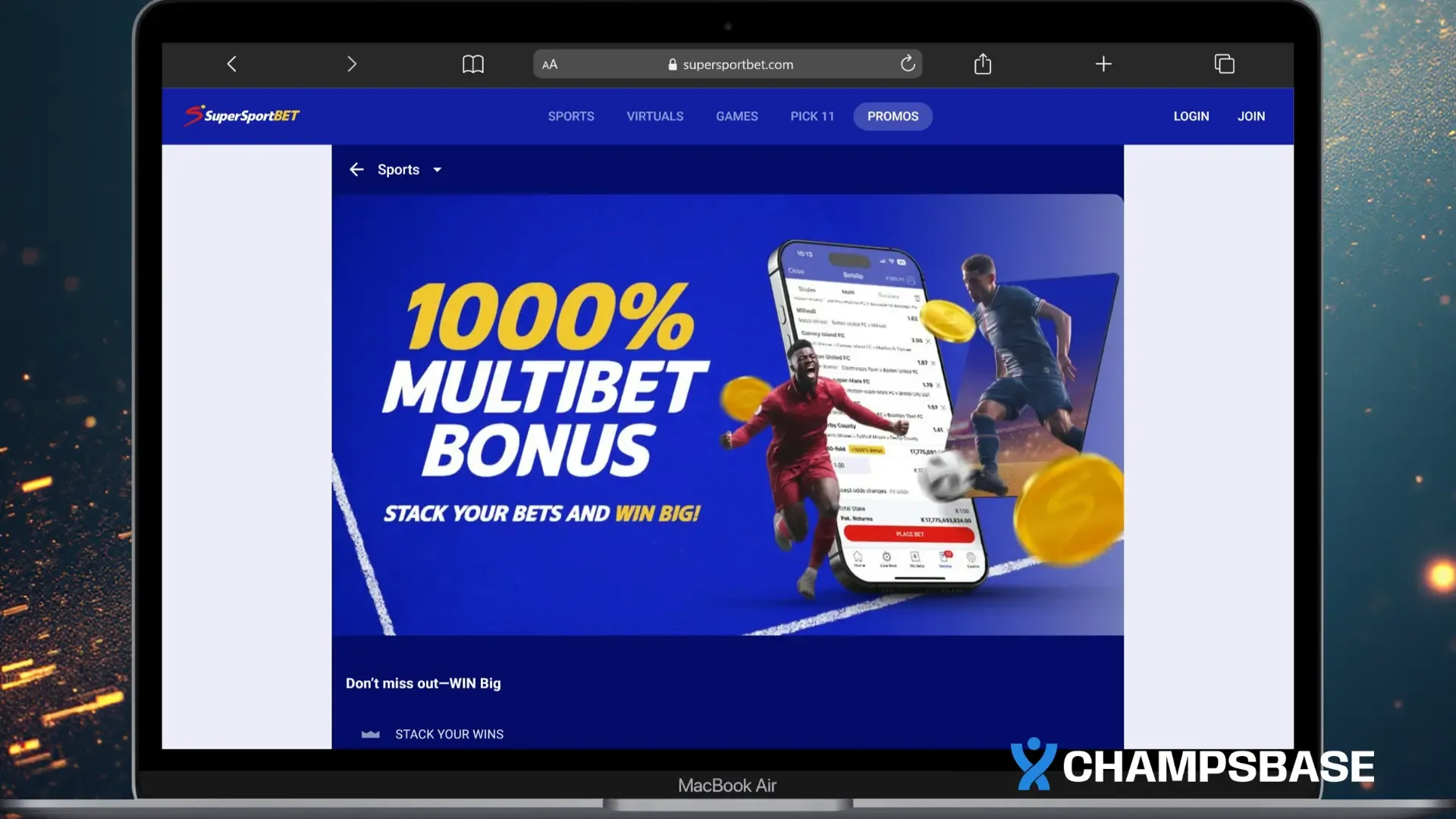 SupersportBet Multibet Bonus