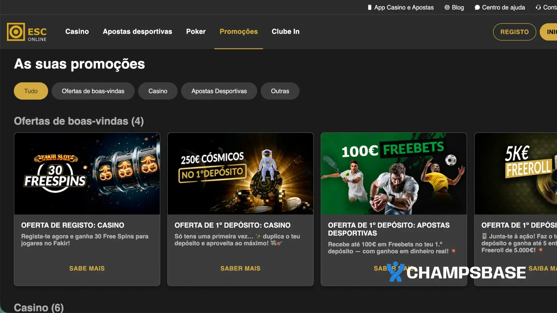 estratégia de bónus da ESC Online