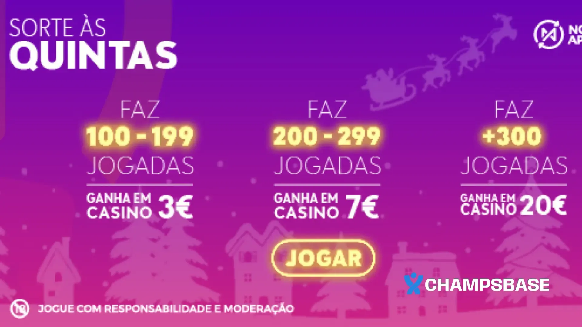 Sorte às Quintas nossa aposta