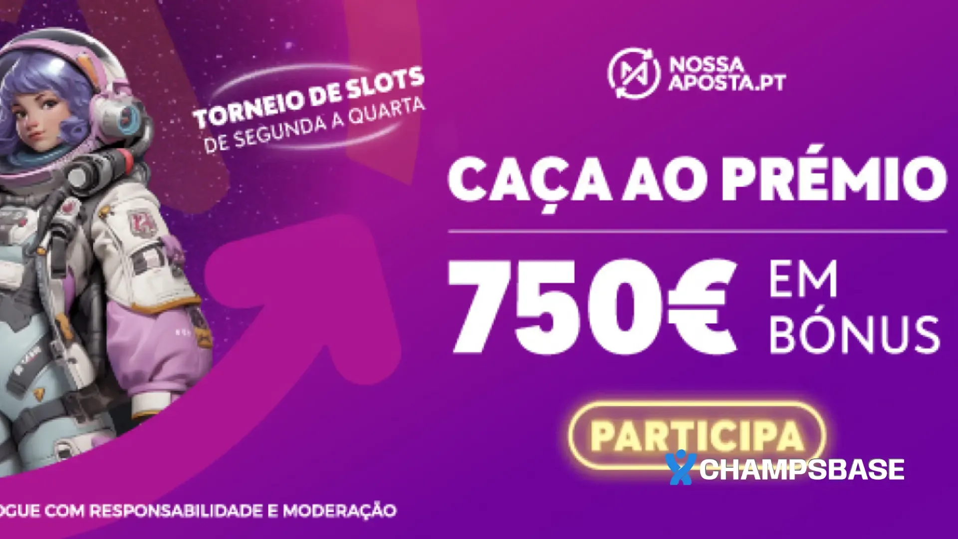 Torneio Caça Prémios nossa aposta