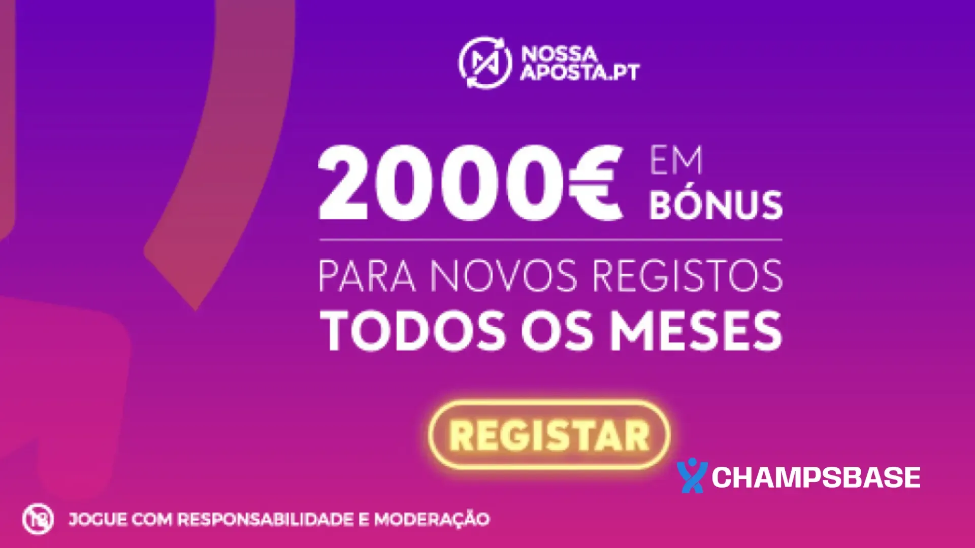 Torneio Novos Registos nossa aposta