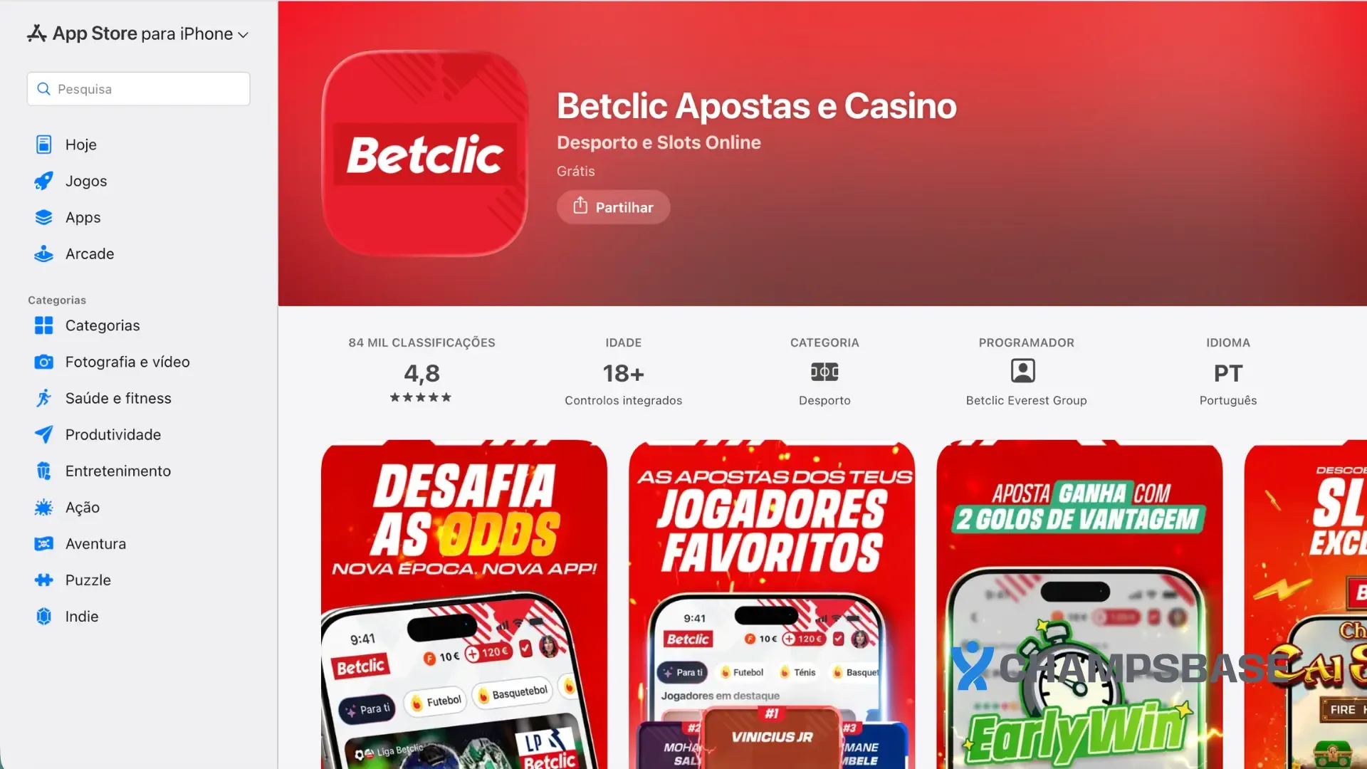 app betclic portugal