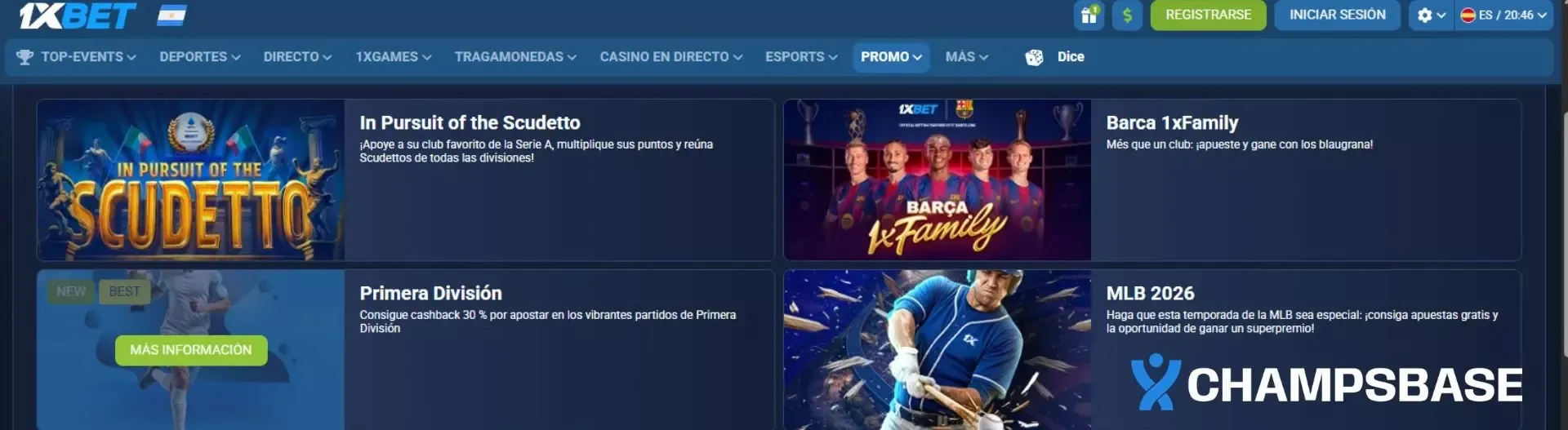bonos deportivos 1xbet argentina