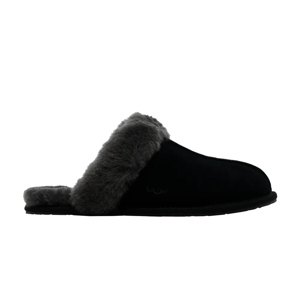 (W) UGG Scuffette II Slipper Black Grey
