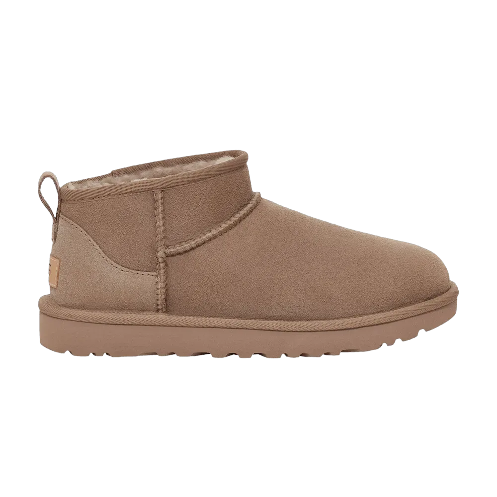 (W) UGG Classic Ultra Mini Boots Caribou