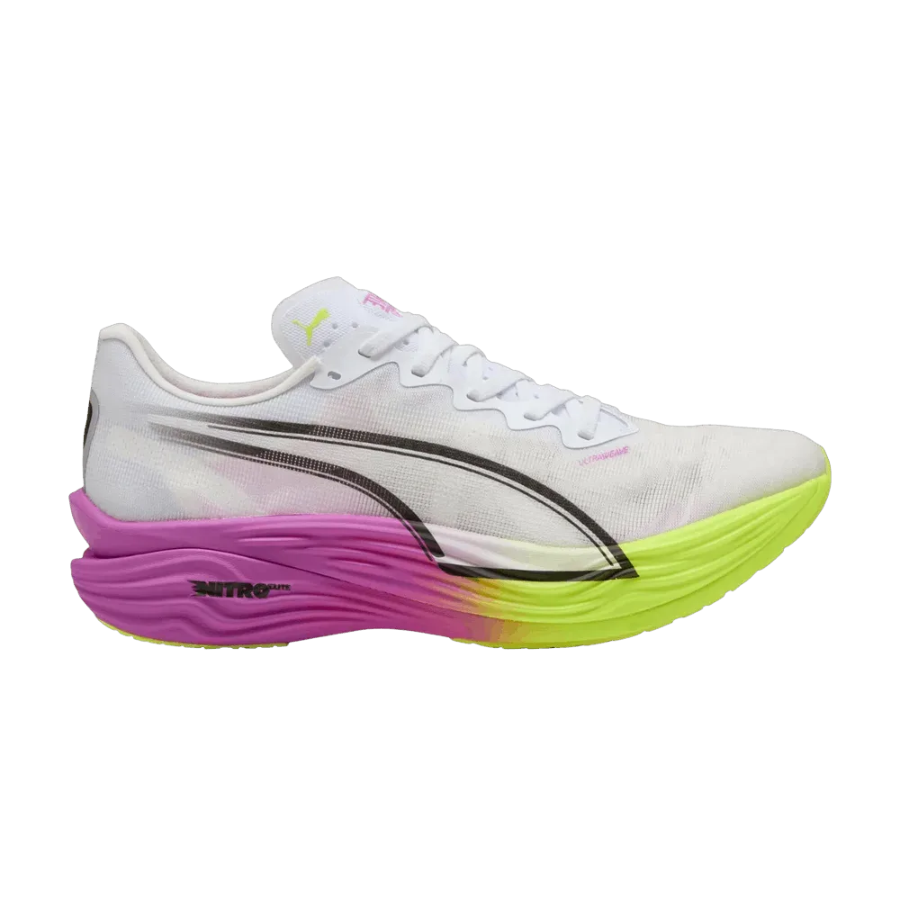 Puma Deviate Nitro Elite 3 White Pure Magenta