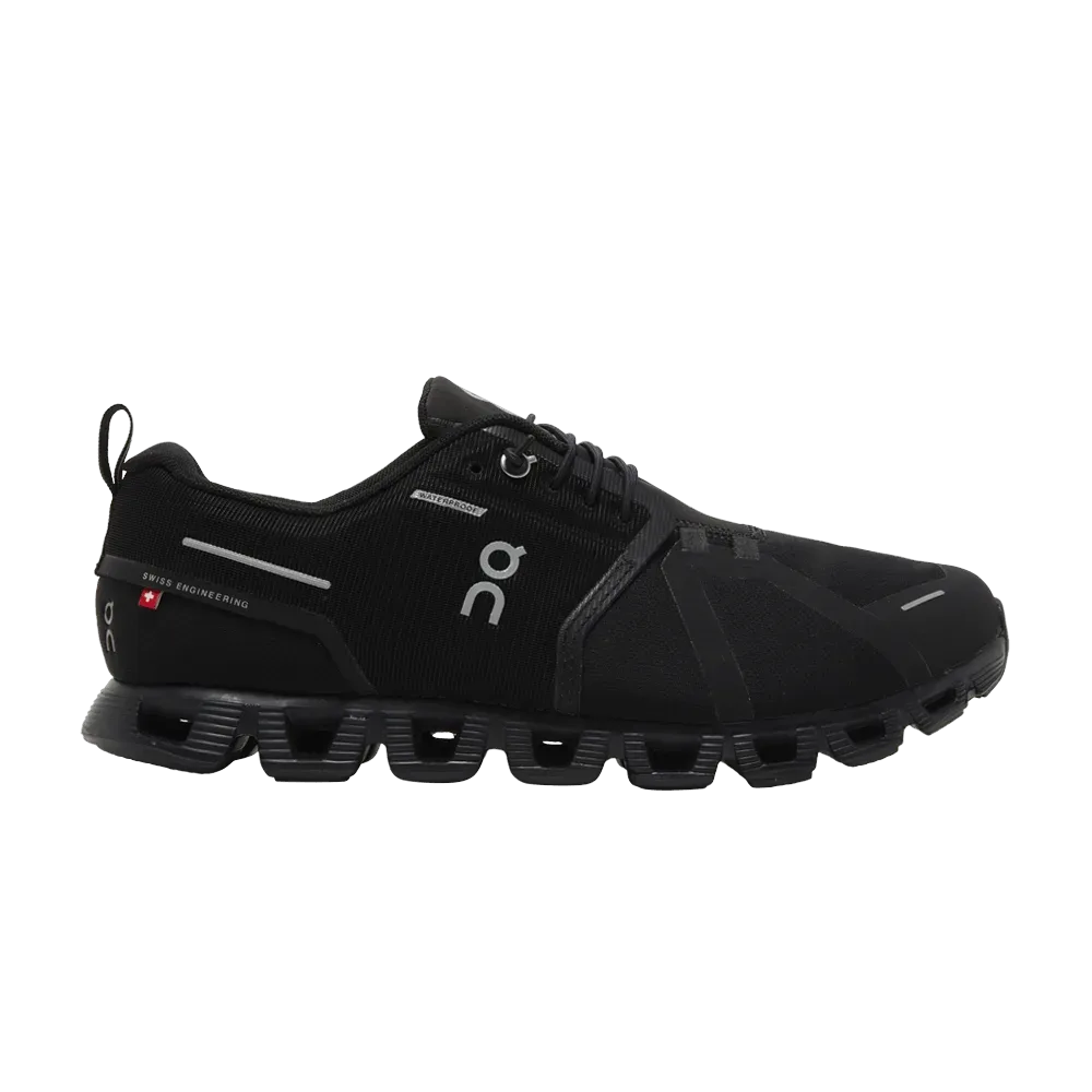 On Running Cloud 5 Waterproof All Black