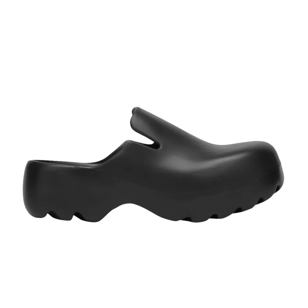 Bottega Veneta Rubber Flash Clog Black
