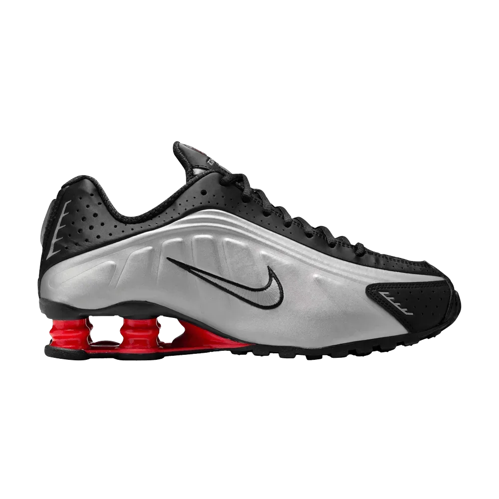 (W) Nike Shox R4 OG Black Light Crimson