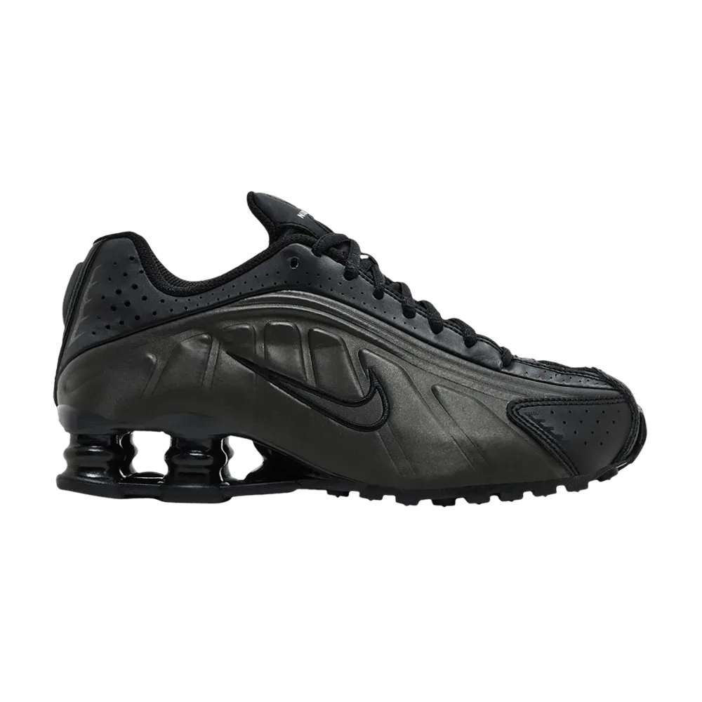 (GS) Nike Shox R4 Black Bright Crimson